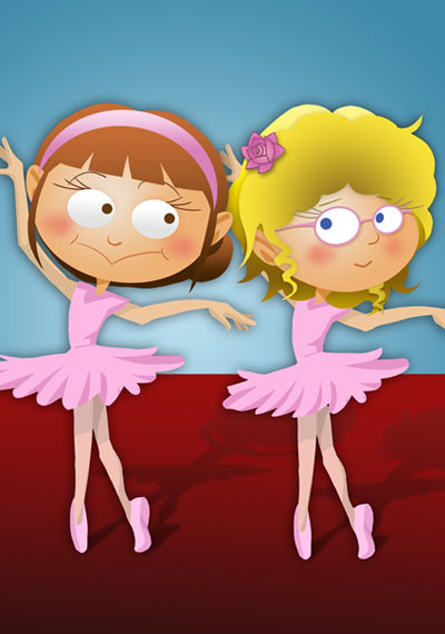 Children story book character design 6