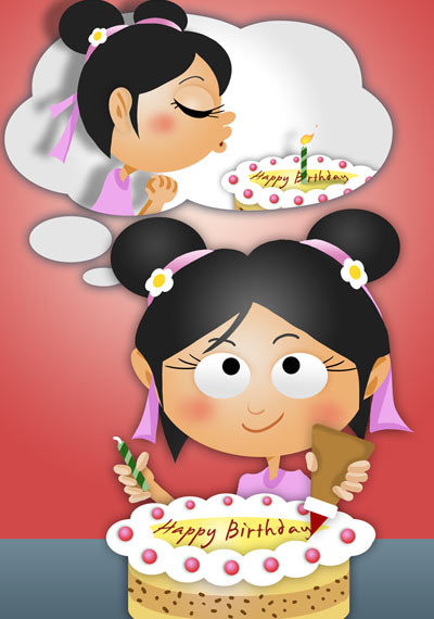 Children story book character design 7