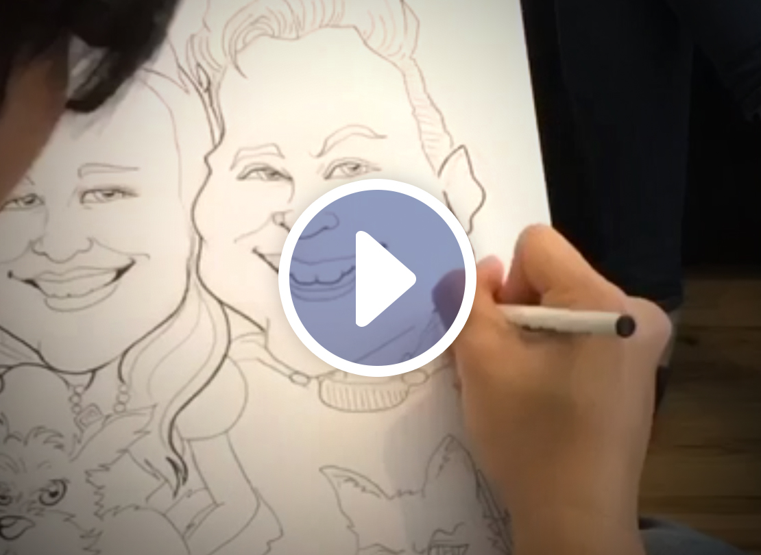 Live Party Caricature